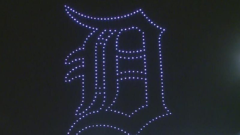 Spectacle de drones et fêtes de quartier pour les fans des Detroit Tigers
