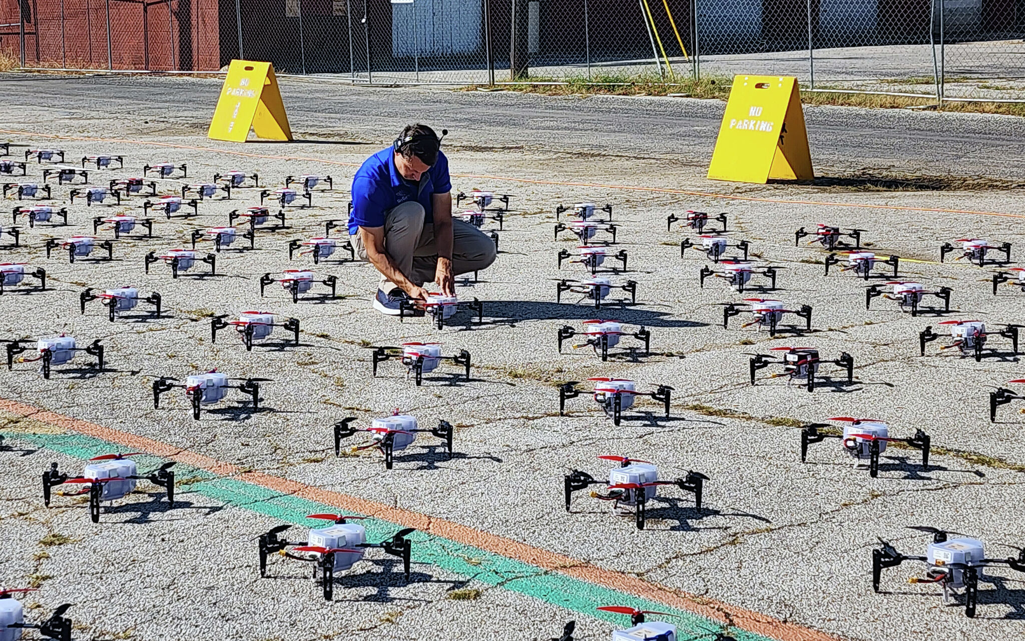 Spectacle de drones pour le bicentenaire de Jacksonville