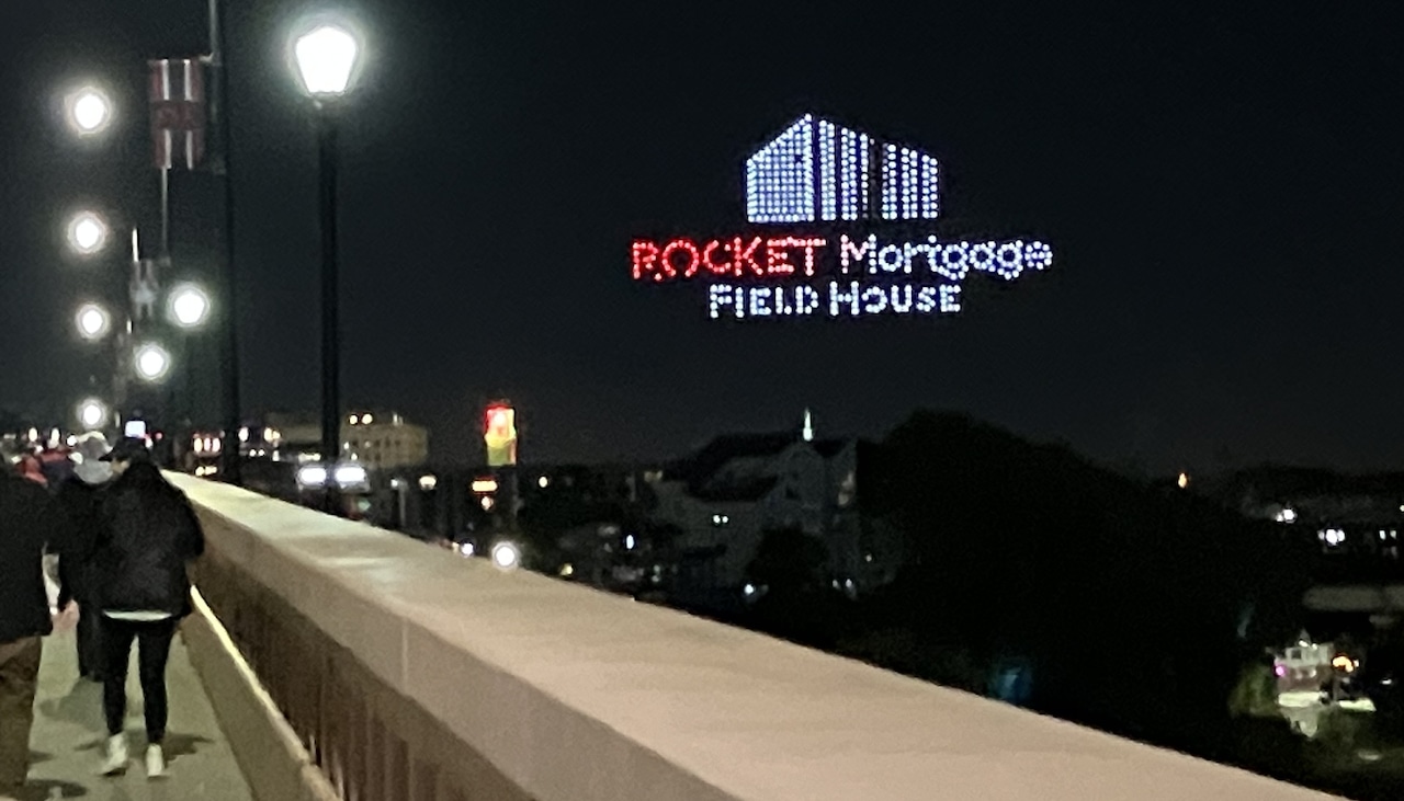 Spectacle de drones prévu pour l&rsquo;ouverture à domicile des Cavaliers de Cleveland