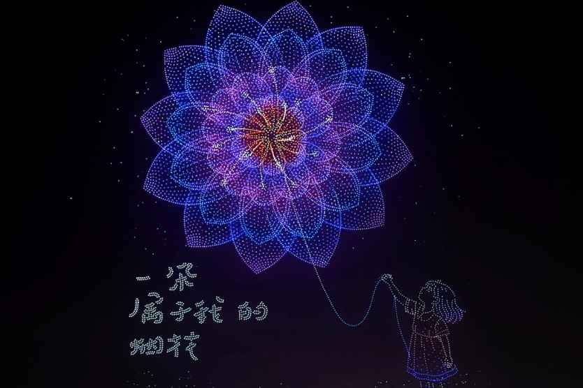 Un Spectacle Époustouflant : 16 000 Drones Battent un Record du Monde Guinness