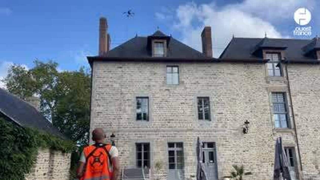Un drone révolutionnaire pour le nettoyage des bâtiments inaccessibles à Rennes