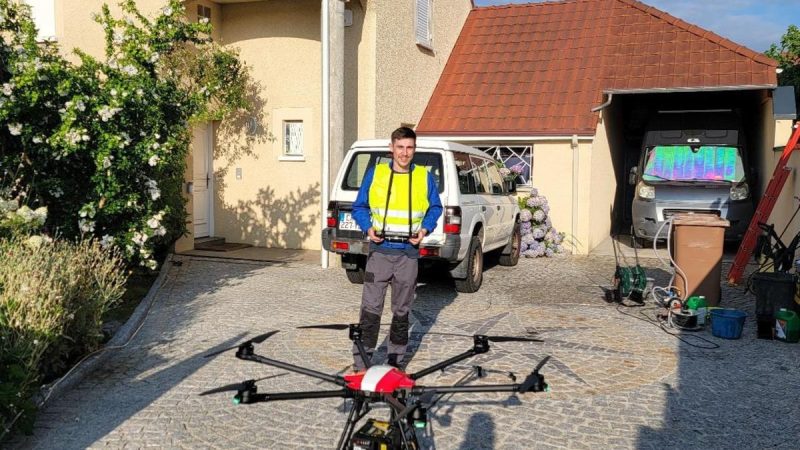À Pau, Fly Wash révolutionne le nettoyage extérieur avec des drones
