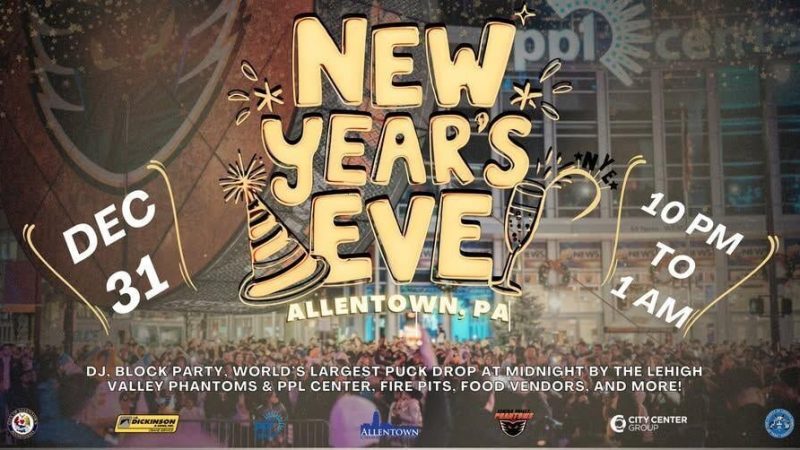 Allentown, États-Unis : Un spectacle de drones pour célébrer le Nouvel An 2026