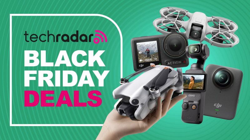 Black Friday – Promotions exceptionnelles sur les drones DJI et plus encore