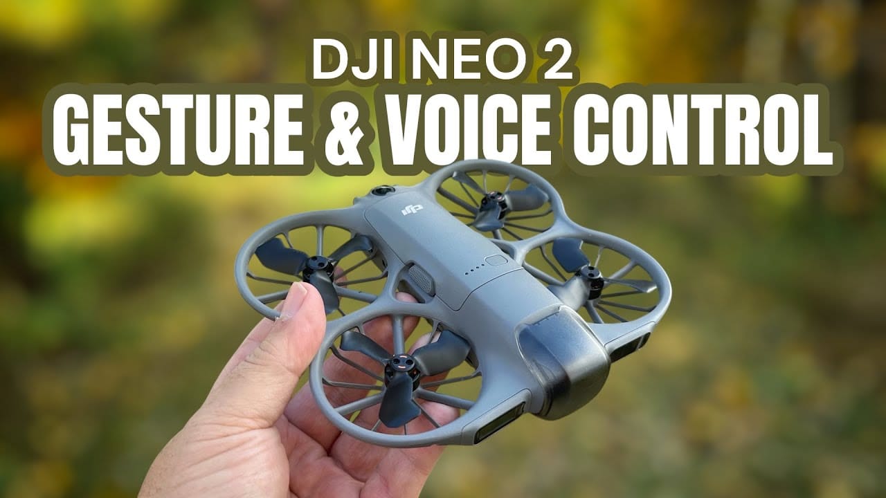 DJI Neo 2 : Révolutionnez votre Expérience de Vol avec le Contrôle Gestuel et Vocal