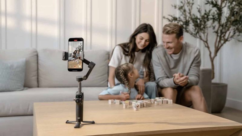 DJI dévoile l&rsquo;Osmo Mobile 8 avec rotation à 360 degrés