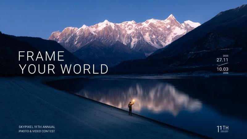 DJI et SkyPixel organisent un concours de photographie par drone