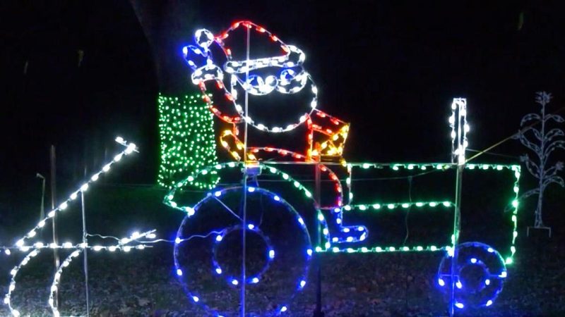 Déploiement spectaculaire de drones pour les fêtes à Broome County