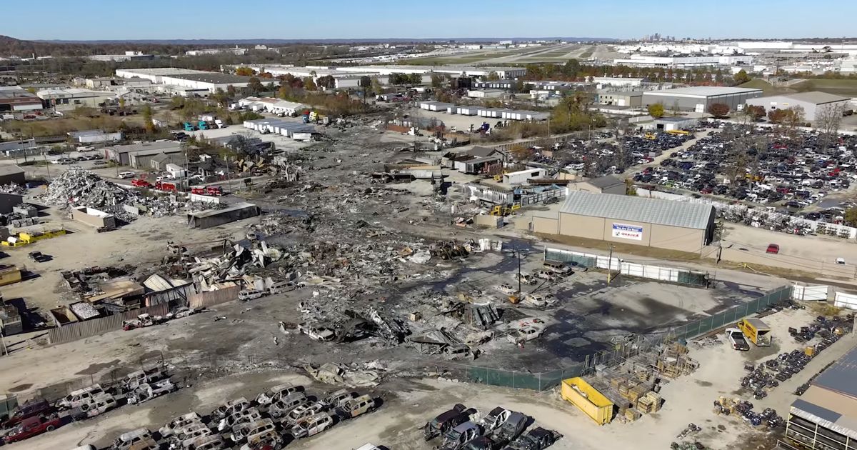 Drones Témoins d&rsquo;un Cataclysme : Impressionnantes Images d&rsquo;un Incendie Aux États-Unis