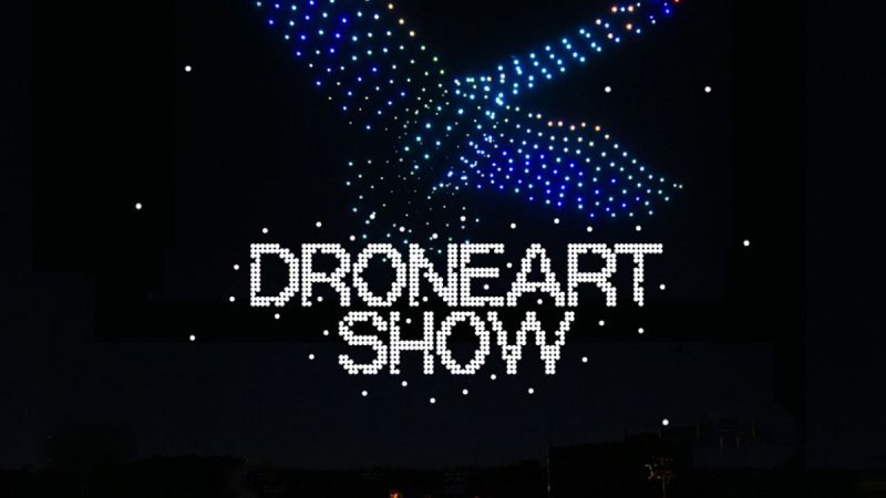 États-Unis : Spectacle de drones à Chula Vista