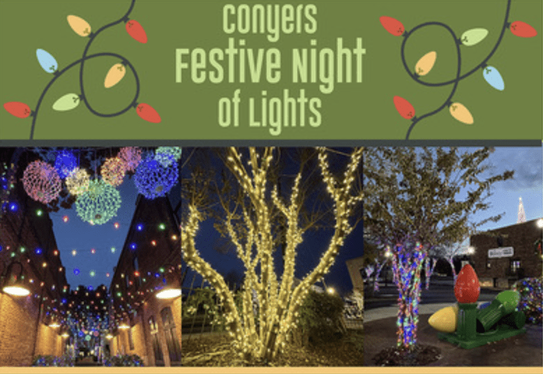 États-Unis : Un spectacle de drones illumine Conyers lors de la première &lsquo;Nuit Festive des Lumières&rsquo;