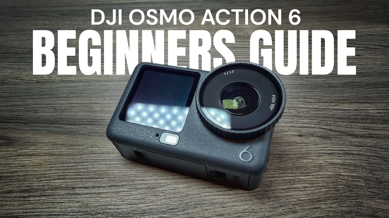 Guide du débutant pour le DJI Osmo Action 6