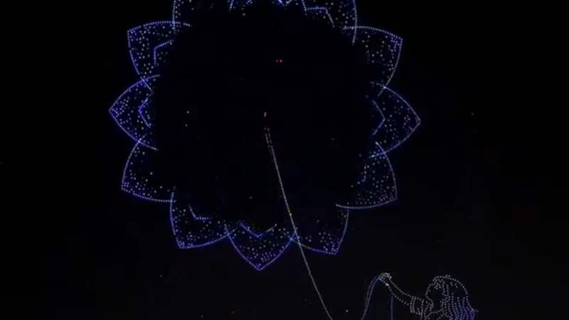 La Chine bat le record du monde avec un spectacle de 16 000 drones alimentés par l&rsquo;IA
