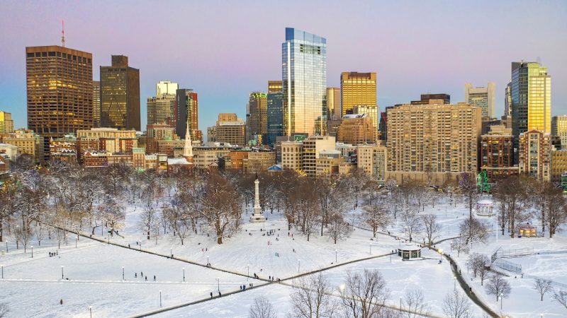 Le Boston Common s&rsquo;illumine : Spectacle de Drones pour le Frostival
