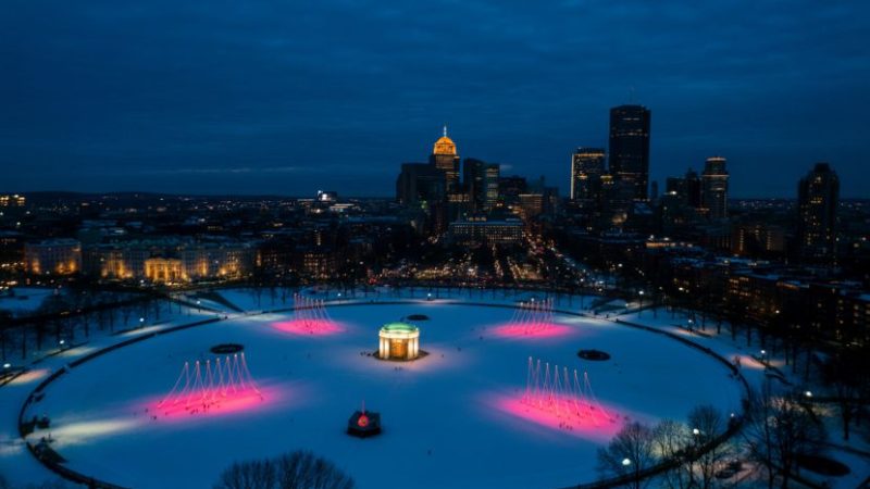 Le Boston Frostival illumine l&rsquo;hiver avec des spectacles de drones