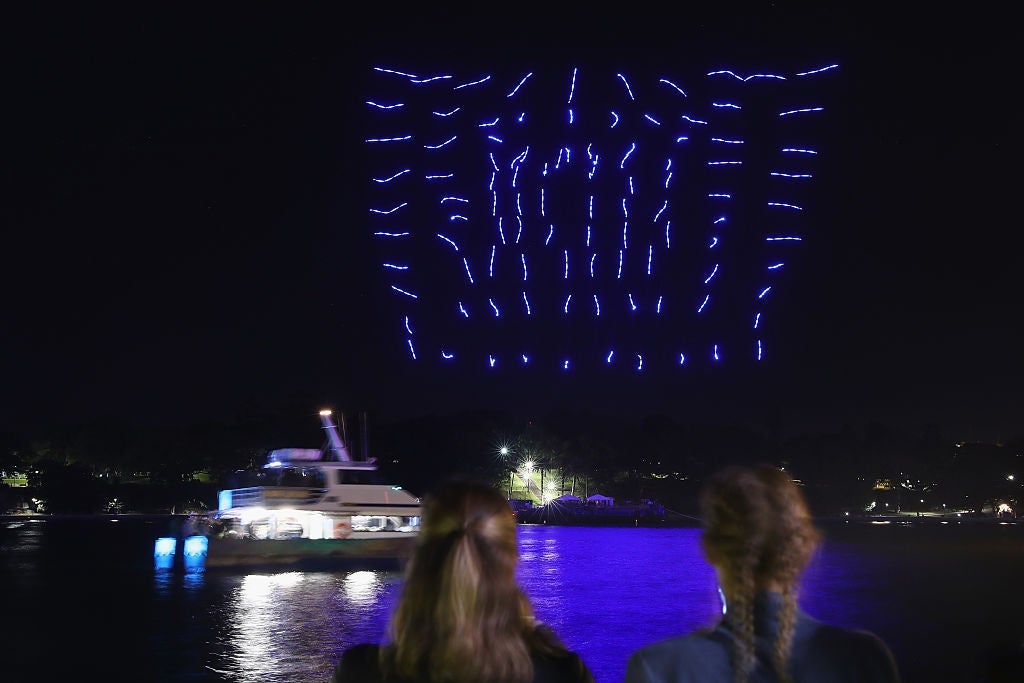 Le DroneArt Show fait ses débuts en Floride au Tampa Fairgrounds avec 500 drones