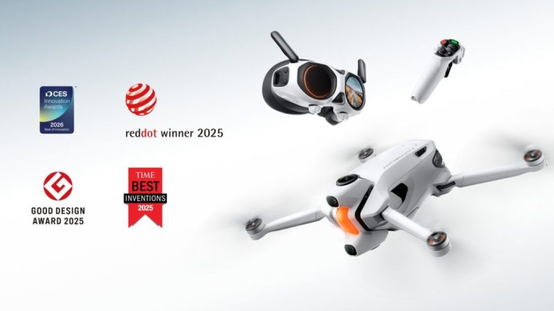 Le drone Insta360 Antigravity A1 remporte des prix prestigieux