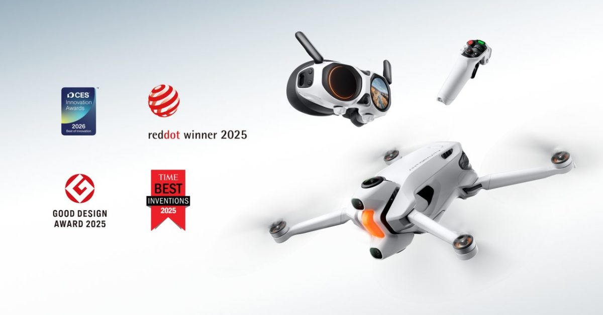 Le drone Insta360 Antigravity A1 remporte des prix prestigieux