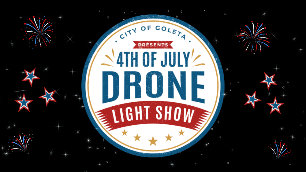 Le retour du spectacle de drones lumineux pour le 4 juillet à Goleta en 2026