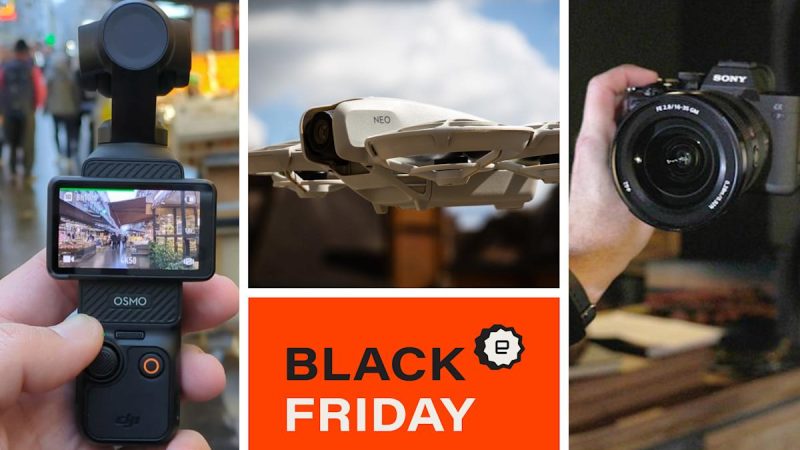 Les meilleures offres de drones et caméras pour le Black Friday