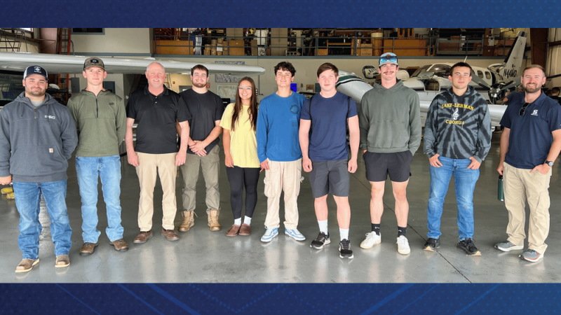 L&rsquo;horizon illimité : une visite formatrice pour les étudiants en géodésie de Wilkes-Barre