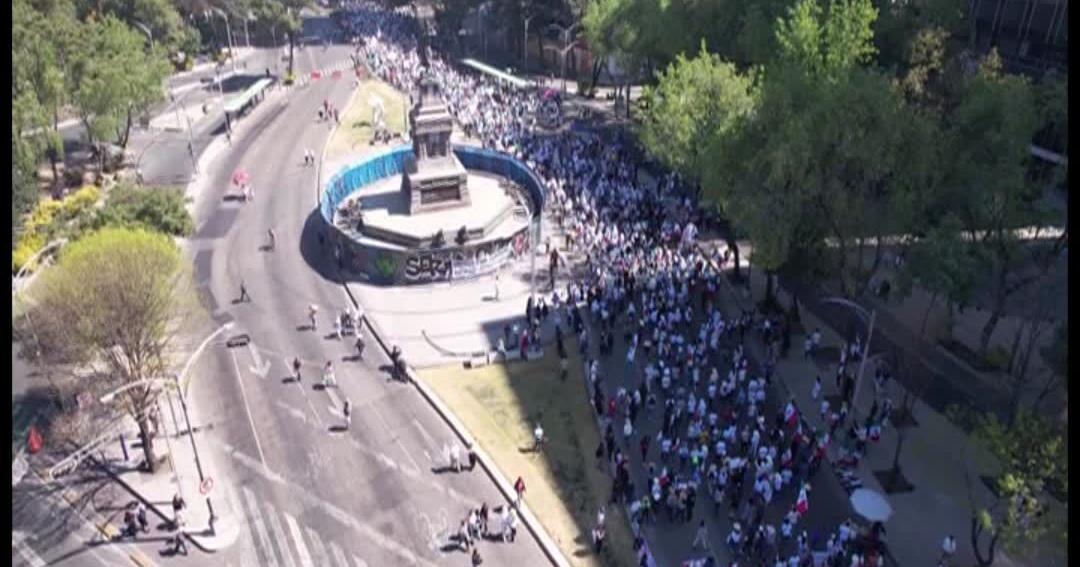 Mexique : Les drones capturent d&rsquo;immenses manifestations contre le gouvernement