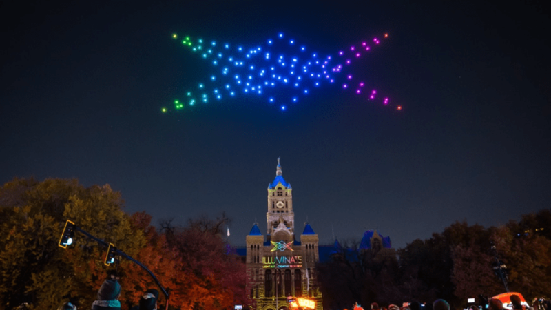Premier Spectacle de Drones dans le Comté de Broome