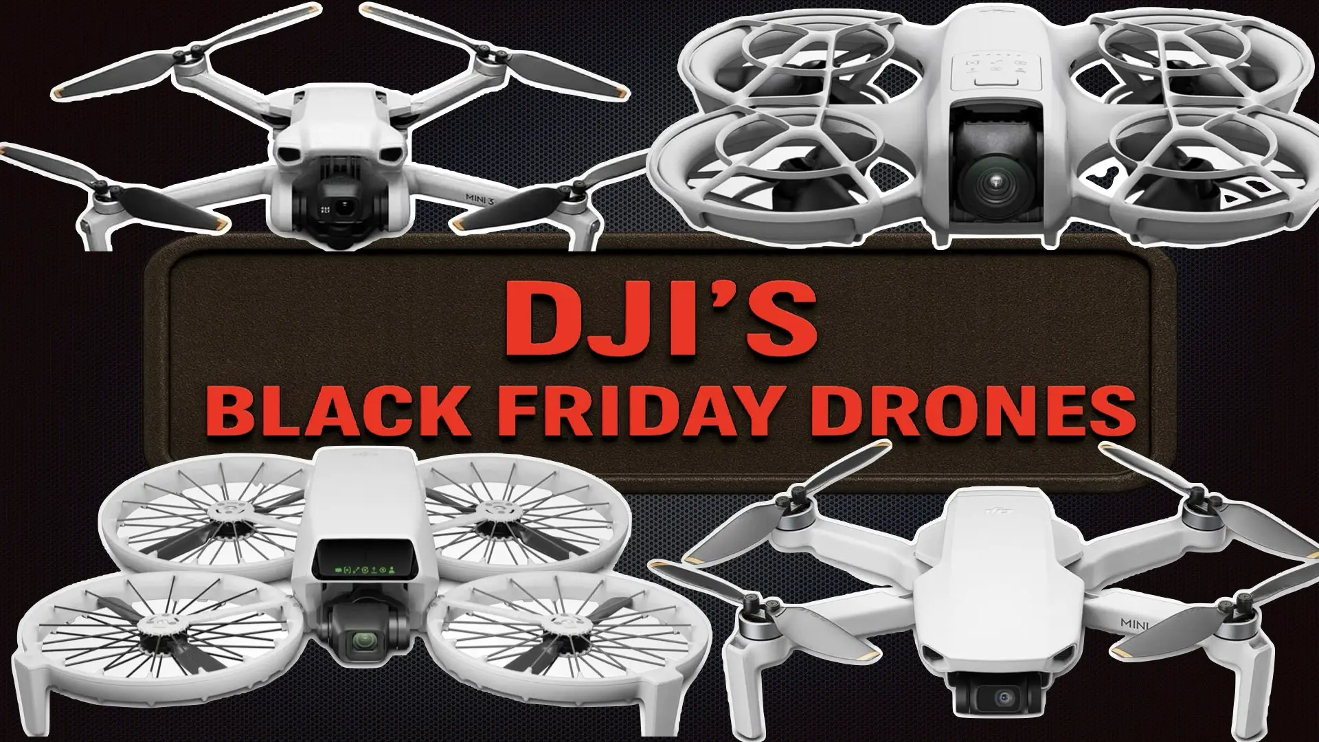 Promotions Exceptionnelles sur les Drones DJI pour le Black Friday 2025