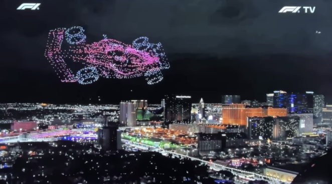 Spectacle Céleste : Disney Lance un Nouveau Show de Drones lors du Grand Prix de Formule 1 à Las Vegas
