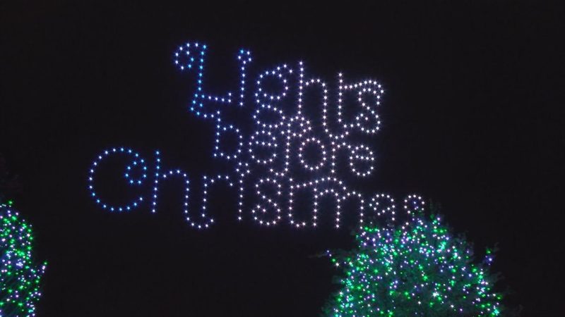 Spectacle de Drones pour les 40 ans des Lumières de Noël au Zoo de Toledo