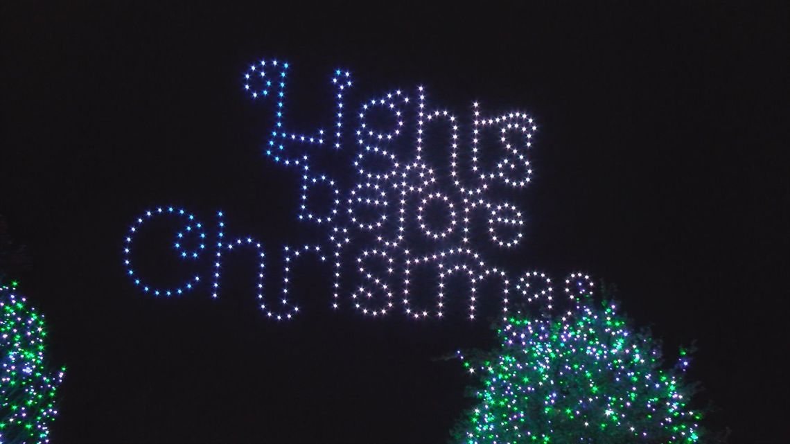 Spectacle de Drones pour les 40 ans des Lumières de Noël au Zoo de Toledo