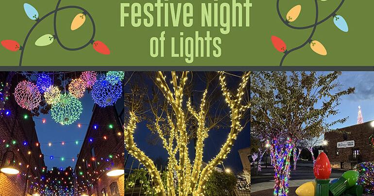 Spectacle de drones illumine la soirée festive à Conyers