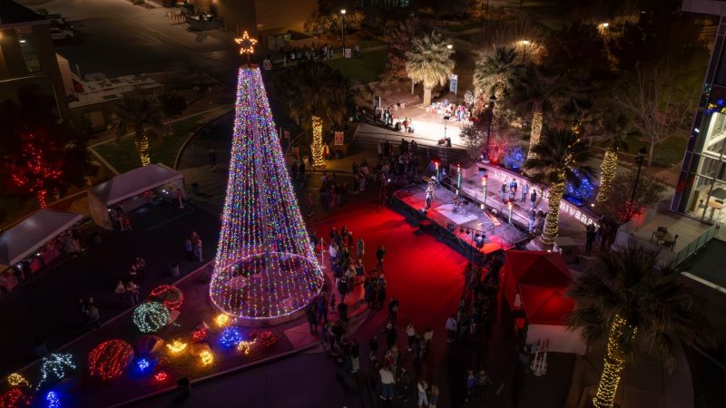 Spectacle lumineux et festif avec un show de drones à l&rsquo;UTU