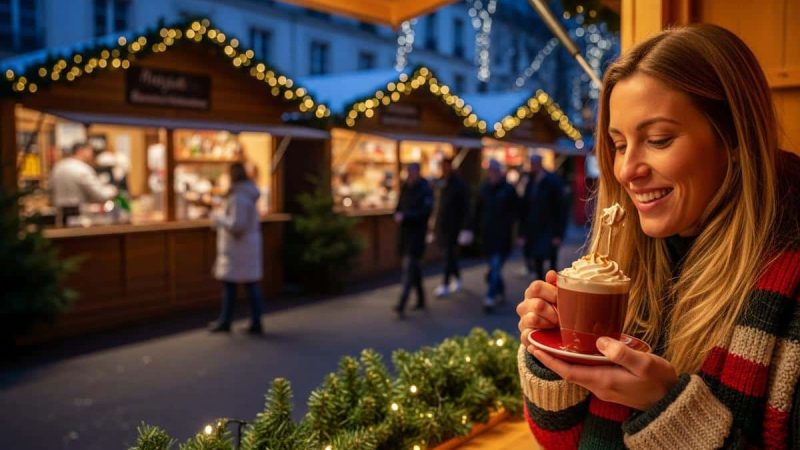 Un Noël féerique à une heure de Paris : Village, Drones et Patinoire Géante