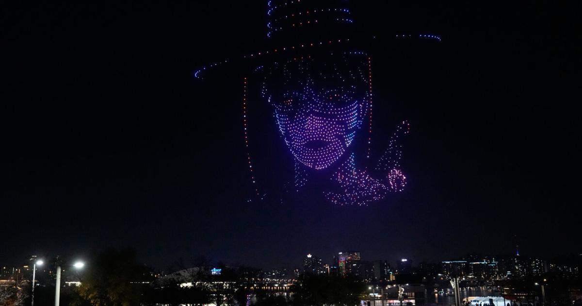 Un spectacle époustouflant de drones illumine le ciel sud-coréen