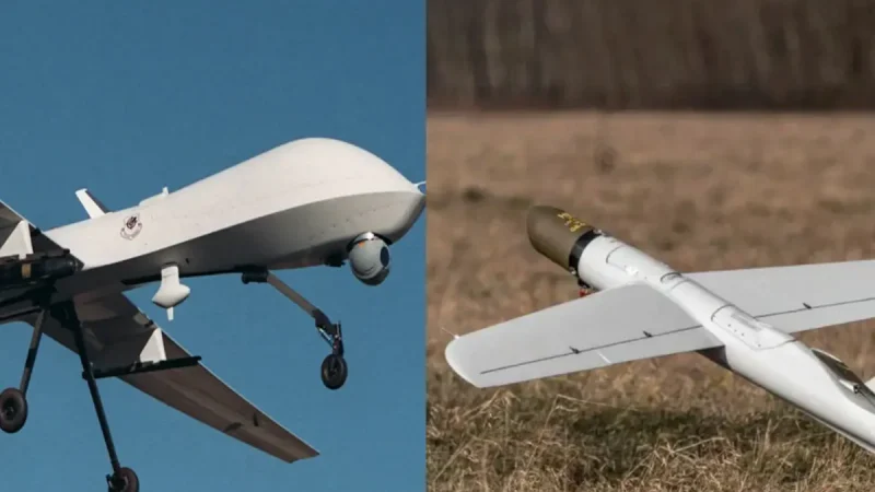 Comparatif entre drones armés et munitions vagabondes : vitesse, portée et puissance destructrice