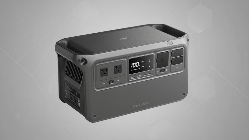 DJI lance DJI Power 1000, une station d&rsquo;alimentation portable révolutionnaire