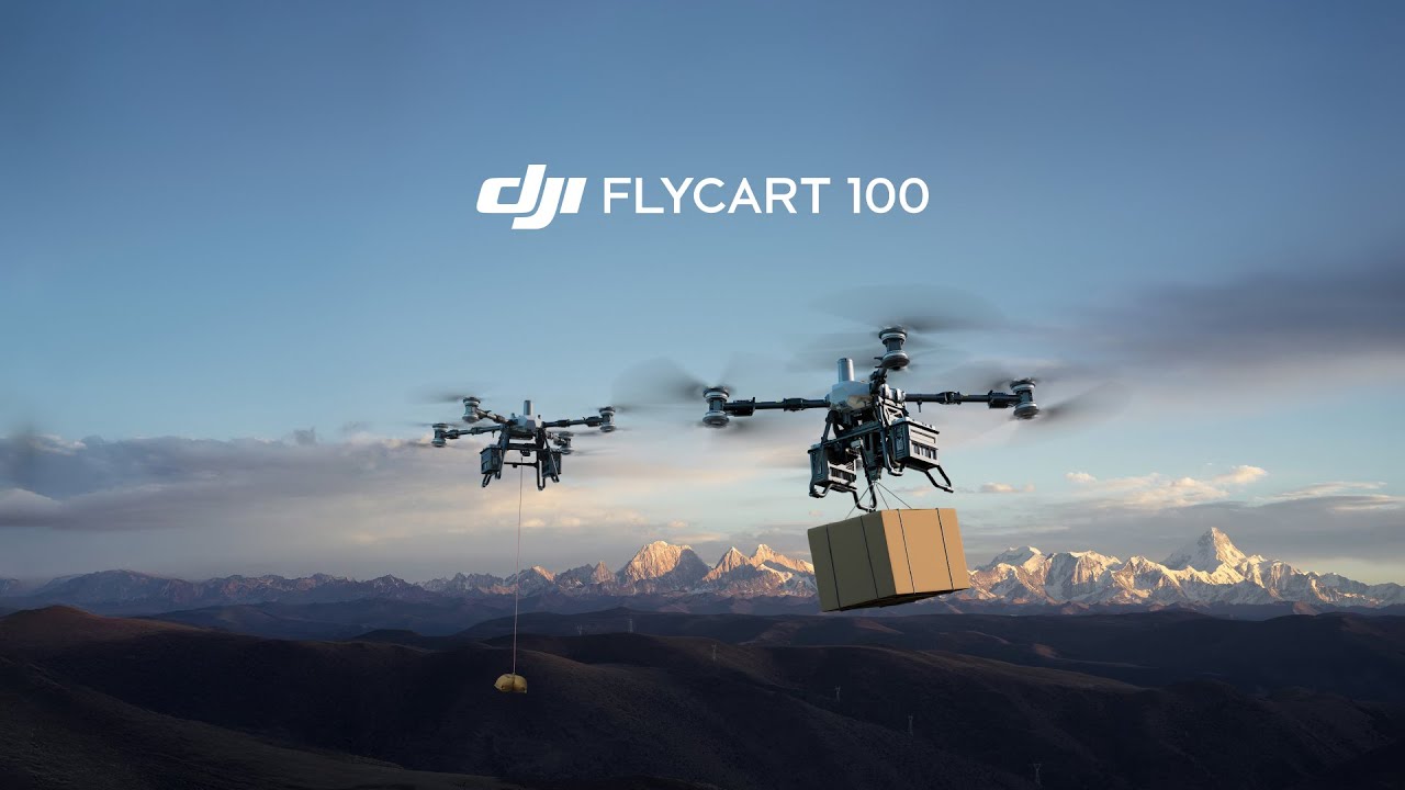 DJI lance le FlyCart 100 : une révolution pour le transport agricole