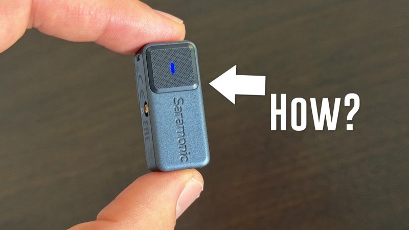 Découverte du Saramonic Air : Un système audio sans fil à petit prix