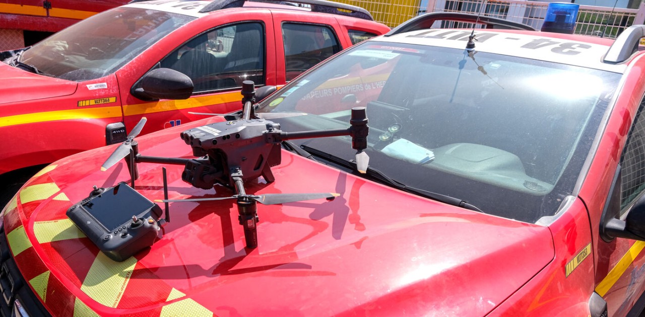 France: Les drones au service de la lutte contre les feux de forêts