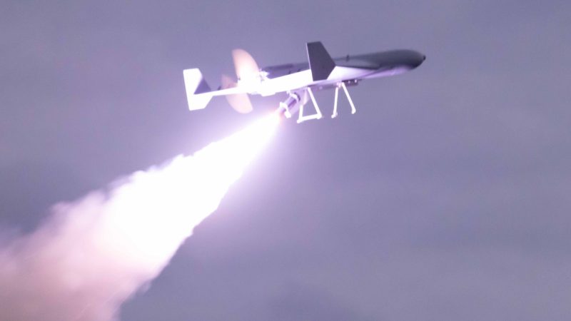 L&rsquo;US Navy réussit le lancement d&rsquo;un drone d&rsquo;attaque depuis l&rsquo;USS Santa Barbara