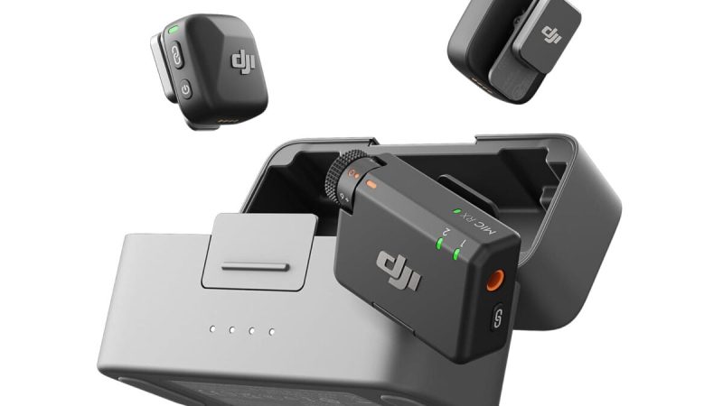 Le DJI Mic Mini avec deux transmetteurs : retour en stock après une rupture lors du Black Friday