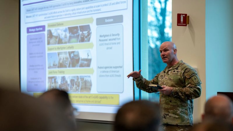 Le Pentagone prévoit de relier le Task Force anti-drone à la structure de défense Golden Dome