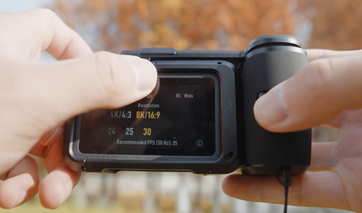 Mise à jour majeure pour le DJI Osmo Action 6 : Enregistrement en Ultra HD 8K
