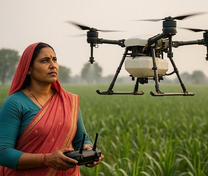 Révolution Agricole en Inde : Les Drones DIDI à la Conquête des Champs