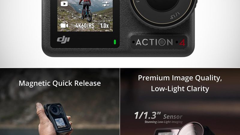 Découverte du DJI Osmo Action 4 : la Nouvelle Référence des Caméras d&rsquo;Action