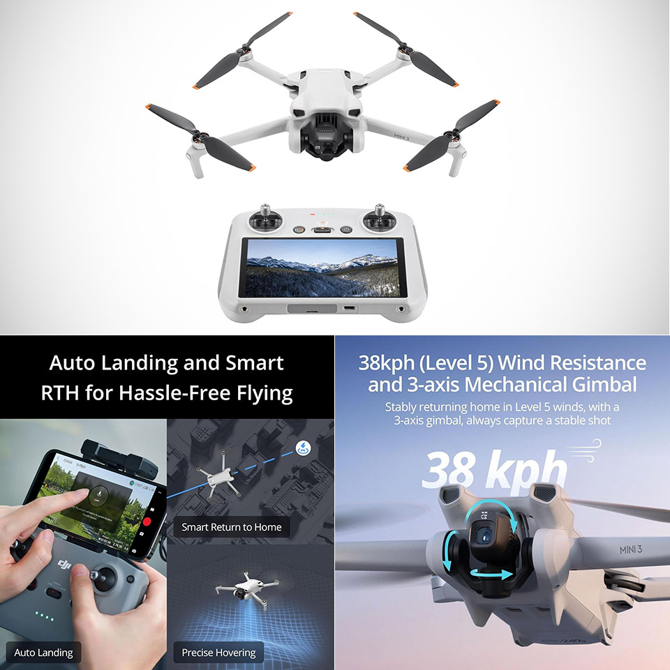 Nouvelle sortie : DJI Mini 3 Pro, le drone compact révolutionnaire