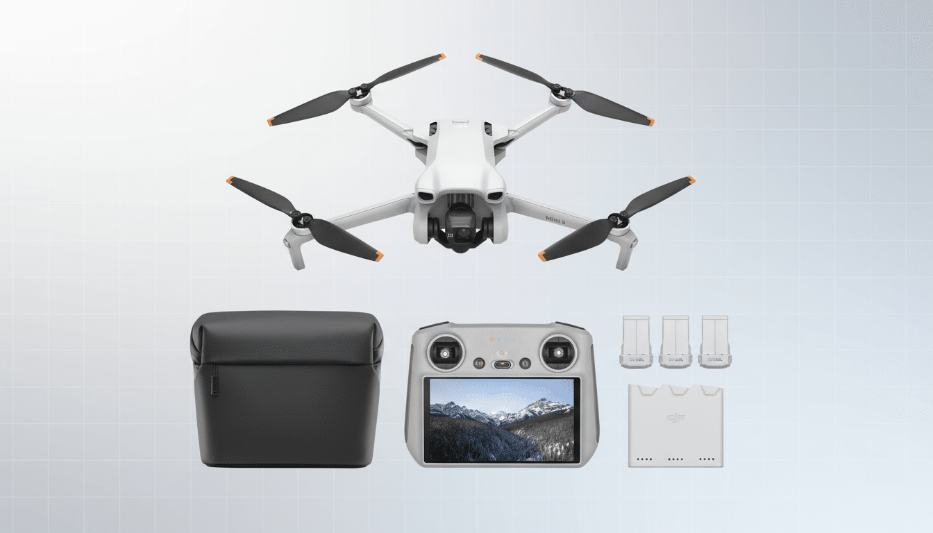 Promotion Exceptionnelle sur le DJI Mini 3 Fly More Combo
