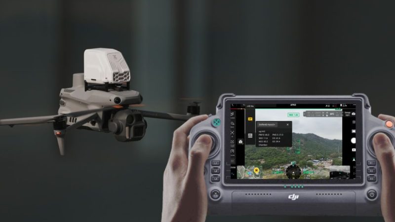 DJI lance un nouveau drone capable de détecter les gaz dans l&rsquo;air