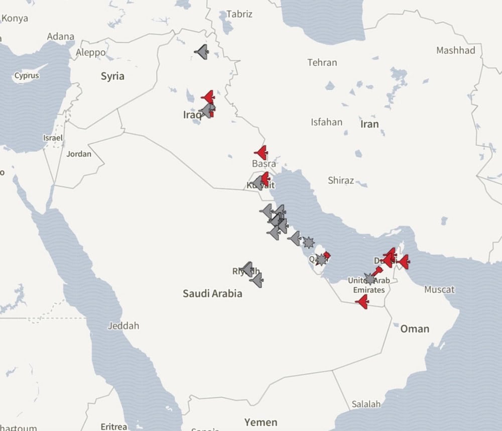 Escalade des tensions : Attaques de drones et missiles iraniens sur des installations vitales